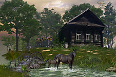 По над речкою